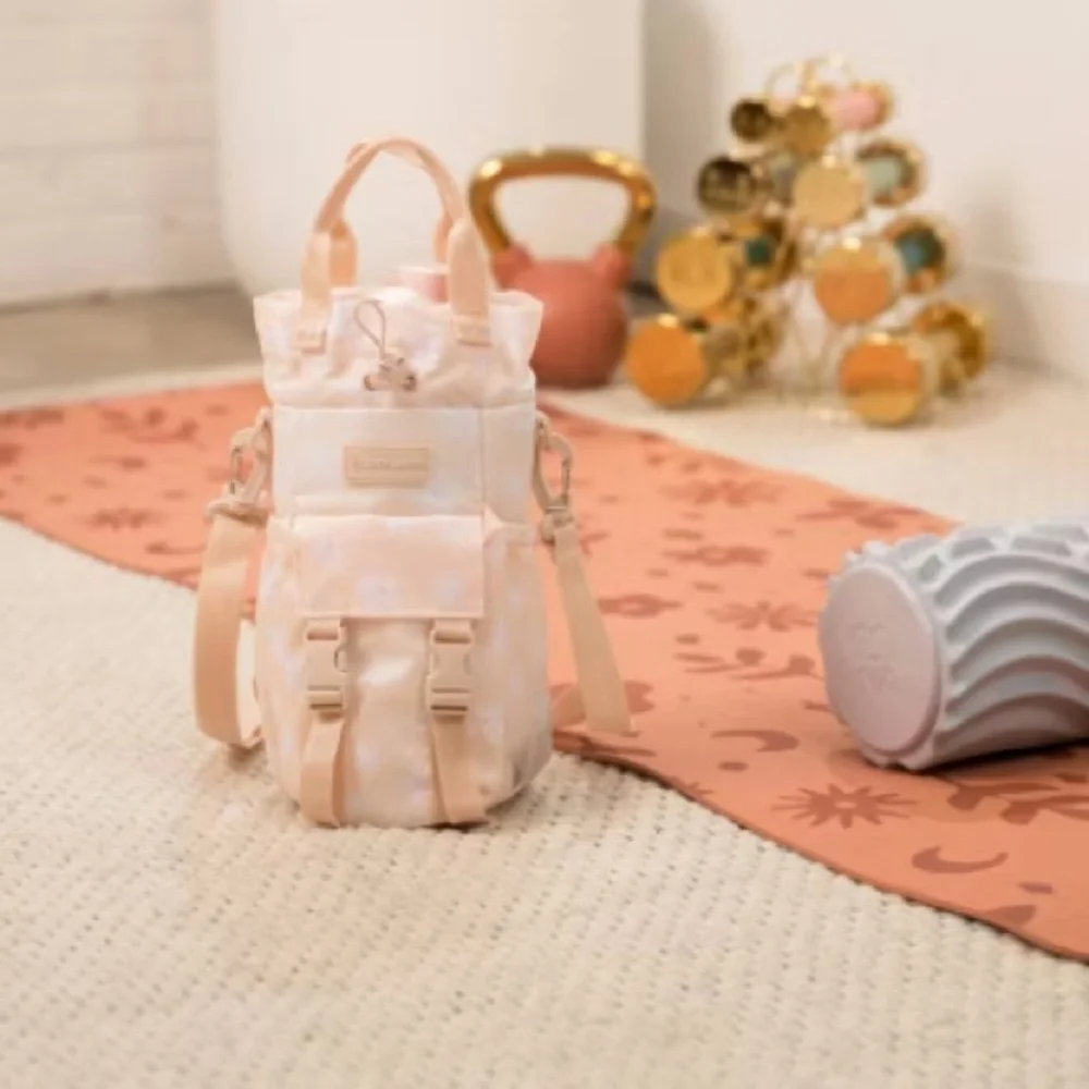 Blogilates Water Bottle Sling - Peach: Drinkware Accessory